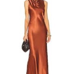 Veronica Beard Kura Dress Cognac
